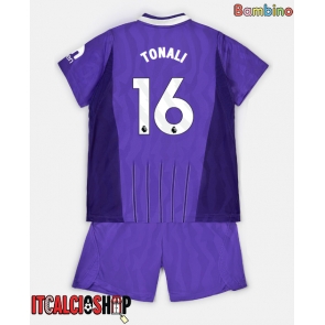 Tottenham Hotspur Sandro Tonali #16 Terza Maglia Bambino 2026-27 Manica Corta (+ Pantaloni corti)
